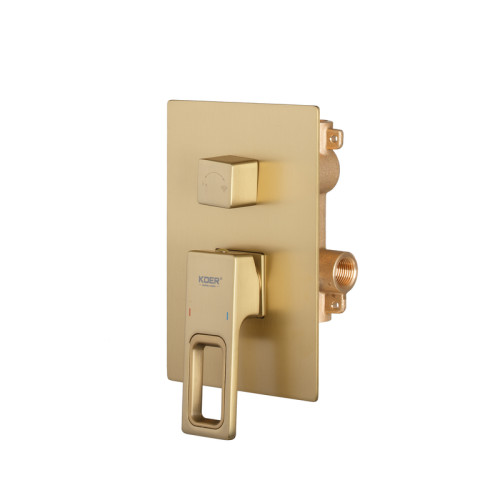 Душова система вбудована KOER KB-66009-12, 3 функції (Колір матове золото) (KR5992)