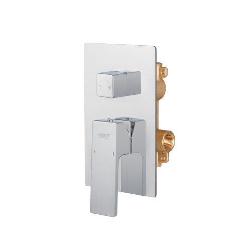 Душова система вбудована KOER KB-66039-01, 3 функції (Колір хром) (KR5997)