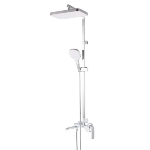 Душова колона зі змішувачем KOER KB-56037-01, 3 функції (Колір хром) (KR6001)