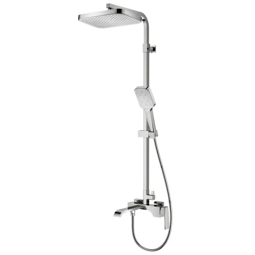 Душова колона із змішувачем KOER KB-56037-01, 3 функції (Колір хром) (KR6001)