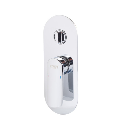 Душевая система встроенная KOER KB-62028-01, 2 функции (Цвет хром) (KR6008)