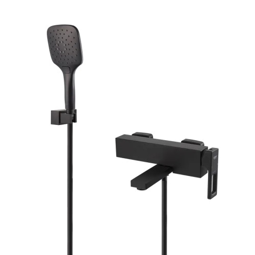 Змішувач для ванни з коротким виливом KOER KB-41009-05 (Колір чорний) (KR6018)