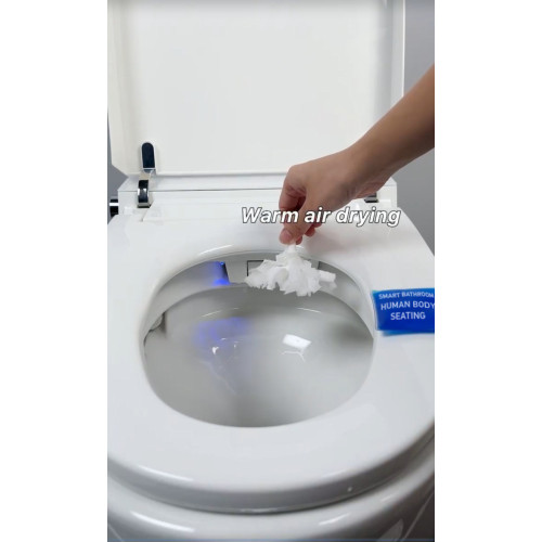 Унітаз-біде підлоговий з електронним керуванням Koer TB-0201 Smart 675x400x450mm із вбудованим бачком (KR6071)