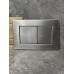 Панель змиву KOER KT-0612-07 240x160x10mm з нержавіючої сталі, кнопка квадратна (колір графіт) (KR6122)
