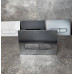 Панель змиву KOER KT-0608-07 240x160x10mm пластикова, кнопка закруглена (колір графіт) (KR6128)