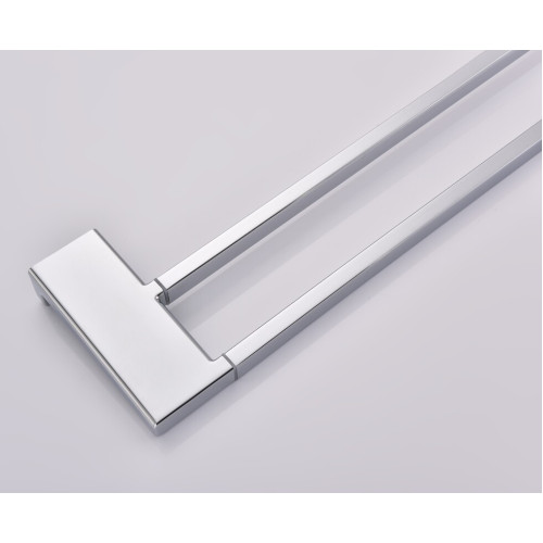 Рушникотримувач подвійний Koer AS-0109-2-01 648мм колір хром глянець (KR6190)