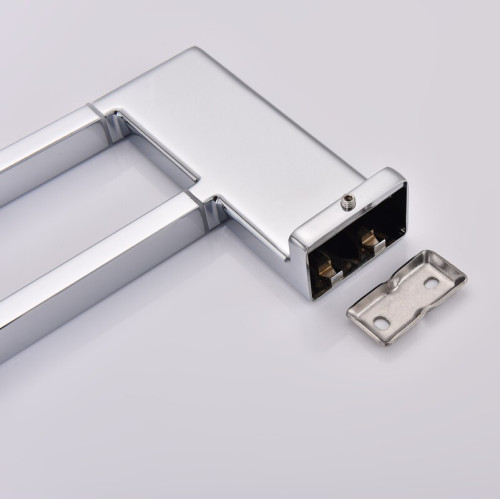 Рушникотримувач подвійний Koer AS-0109-2-01 648мм колір хром глянець (KR6190)