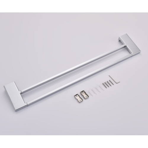 Рушникотримувач подвійний Koer AS-0109-2-01 648мм колір хром глянець (KR6190)