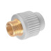 Муфта НР KOER K0097.PRO.WN - 25х3/4М PPR (KR6226)