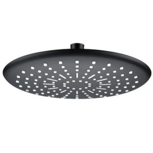 Лійка для душу стельова MIXXUS SH-15-OH BLACK 230мм (Колір чорний) (LE2783)