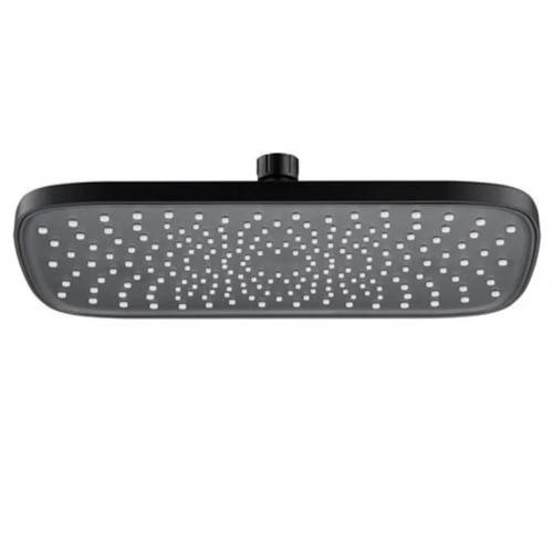Лійка для душу стельова MIXXUS SH-18-OH BLACK 300x200мм (Колір чорний) (LE2791)