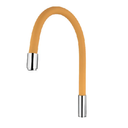 Вилив для змішувача гнучкий MIXXUS PREMIUM SPOUT RAINBOW ORANGE (Колір хром+вилив помаранчевий) (MI0562)