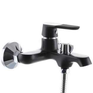Змішувач для ванни MIXXUS PREMIUM TIGER 009 EURO BLACK (Колір чорний) (MI0565)