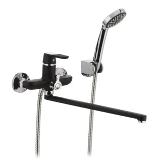 Змішувач для ванни MIXXUS PREMIUM TIGER 006 EURO BLACK (Колір чорний) (MI0566)