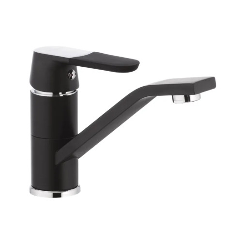 Змішувач для умивальника MIXXUS PREMIUM TIGER 555-15cm NUT BLACK (Колір чорний) (MI0568)
