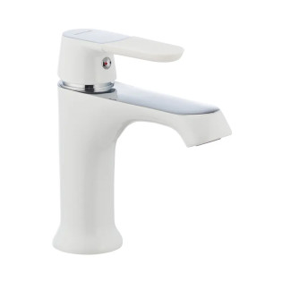 Змішувач для умивальника MIXXUS PREMIUM TIGER 001 NUT WHITE (Колір білий) (MI0570)