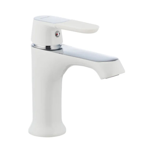 Змішувач для умивальника MIXXUS PREMIUM TIGER 001 NUT WHITE (Колір білий) (MI0570)