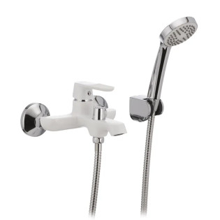 Змішувач для ванни MIXXUS PREMIUM TIGER 009 EURO WHITE (Колір білий) (MI0571)