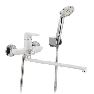 Змішувач для ванни MIXXUS PREMIUM TIGER 006 EURO WHITE (Колір білий) (MI0572)