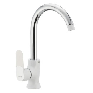 Змішувач для кухні MIXXUS PREMIUM TIGER 014 NUT WHITE (Колір білий) (MI0573)