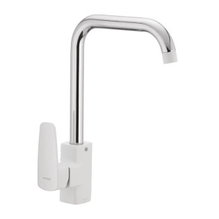 Змішувач для кухні MIXXUS MISSOURI 014-G NUT WHITE (Колір білий) (MI0595)
