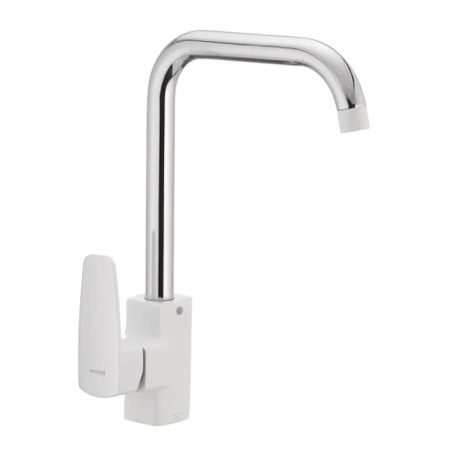 Змішувач для кухні MIXXUS MISSOURI 014-G NUT WHITE (Колір білий) (MI0595)