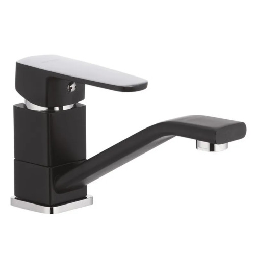Змішувач для умивальника MIXXUS MISSOURI 555-15CM NUT BLACK (Колір чорний) (MI0599)