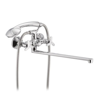 Змішувач для ванни MIXXUS PREMIUM APOLLO 140 EURO (Колір хром) (MI0605)