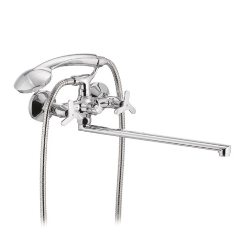 Змішувач для ванни MIXXUS PREMIUM APOLLO 140 EURO (Колір хром) (MI0605)