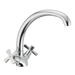 Смеситель для кухни MIXXUS PREMIUM FOBOS 273 (Цвет хром) (MI0619)