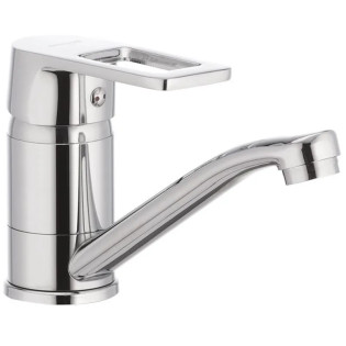 Змішувач для умивальника MIXXUS GAVI 555-15CM NUT (Колір хром) (MI1593)