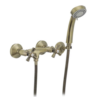 Змішувач для душу MIXXUS PREMIUM RETRO BRONZE-003 (Колір бронза) (MI1654)