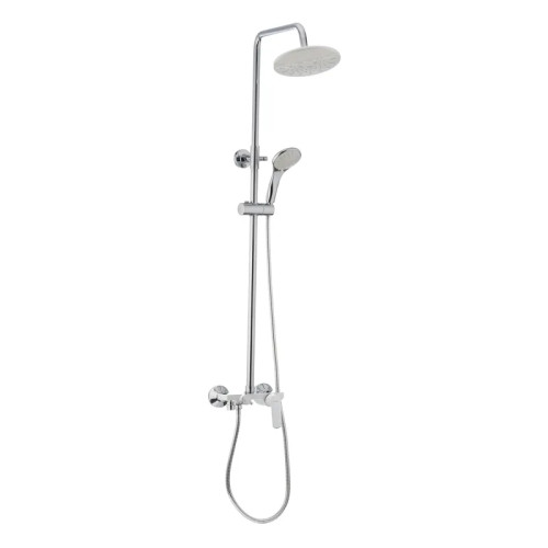 Душова колона MIXXUS PREMIUM SOFIA WHITE/CHROME-009-J із змішувачем (Колір хром) (MI1667)