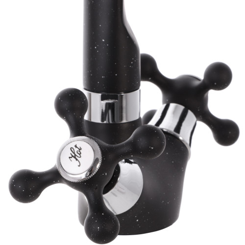 Змішувач для кухні MIXXUS COLOR 273 BLACK NUT (Колір чорний) (MI2763)