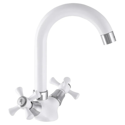 Змішувач для кухні MIXXUS OMEGA 275 WHITE NUT (Колір білий) (MI2767)