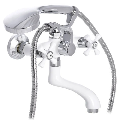 Змішувач для ванни MIXXUS OMEGA 142 WHITE (Колір білий) (MI2769)