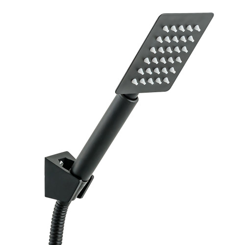 Змішувач для ванни MIXXUS KUB-006 EURO BLACK з нерж. сталі SUS304 (Колір чорний) (MI2811)
