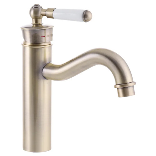 Змішувач для умивальника MIXXUS PREMIUM VINTAGE BRONZE 001-B (Колір бронза) (MI2859)