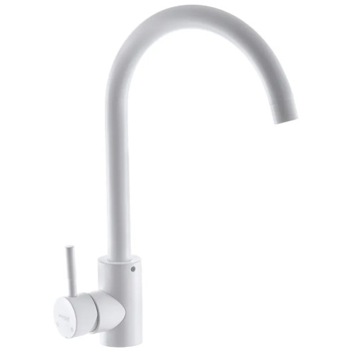 Змішувач для умивальника MIXXUS SUS-011-2 WHITE з нерж. сталі SUS304 (Колір білий) (MI5755)