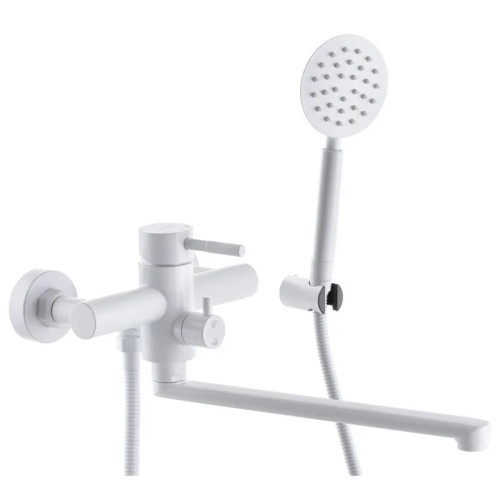 Змішувач для ванни MIXXUS SUS-006 EURO WHITE з нерж. сталі SUS304 (Колір білий) (MI5756)