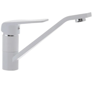 Змішувач для кухні MIXXUS OREGON 555 NUT WHITE (Колір білий) (MI5796)