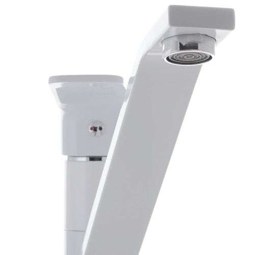 Змішувач для кухні MIXXUS OREGON 555 NUT WHITE (Колір білий) (MI5796)
