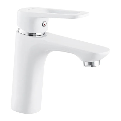 Змішувач для умивальника MIXXUS NEVADA 001 NUT WHITE (Колір білий) (MI5798)