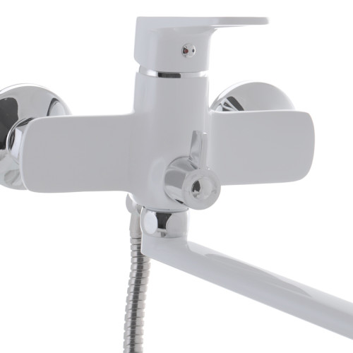 Смеситель для ванны MIXXUS NEVADA 006 EURO WHITE (Цвет белый) (MI5799)