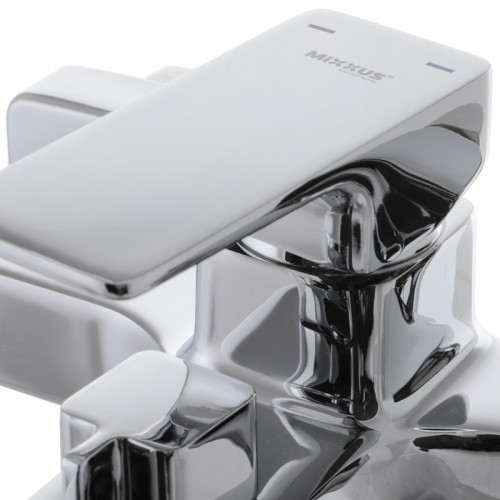Змішувач для ванни MIXXUS PREMIUM KVADRO 009 EURO (Колір хром) (MI5806)