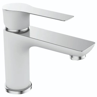 Змішувач для умивальника MIXXUS PREMIUM EVA 001 WHITE (Колір білий) (MI5808)