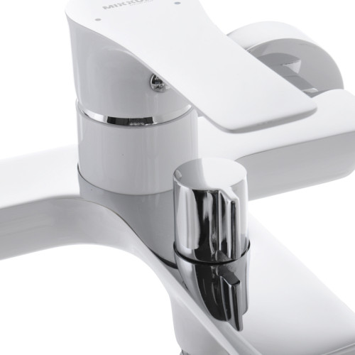Змішувач для ванни MIXXUS PREMIUM EVA 009 EURO WHITE (Колір білий) (MI5811)