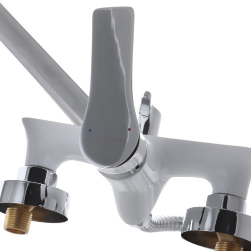 Змішувач для ванни MIXXUS PREMIUM EVA 006 EURO WHITE (Колір білий) (MI5813)