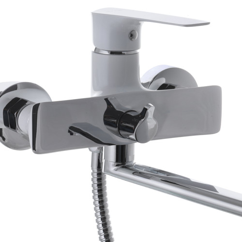 Змішувач для ванни MIXXUS PREMIUM EVA 006 EURO WHITE (Колір білий) (MI5813)