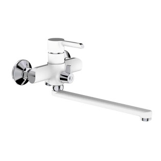 Змішувач для ванни MIXXUS PREMIUM EDEM 006 EURO WHITE (Колір білий/хром) (MI5846)